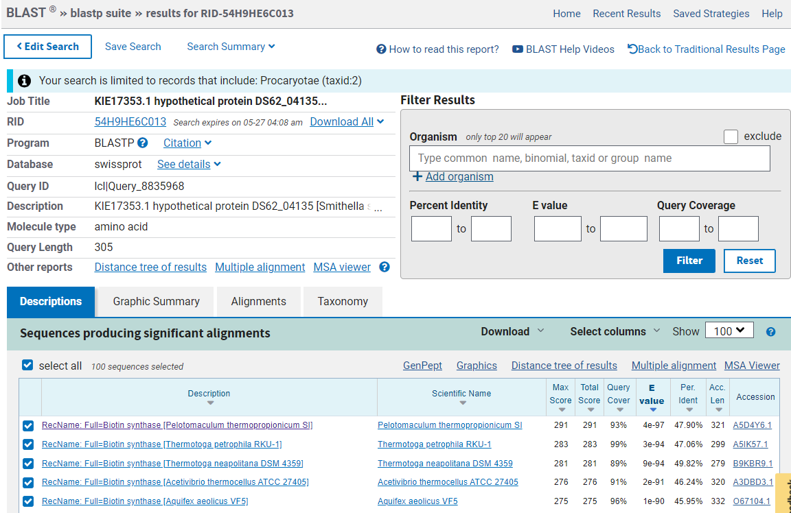 Blastp_prokarionti